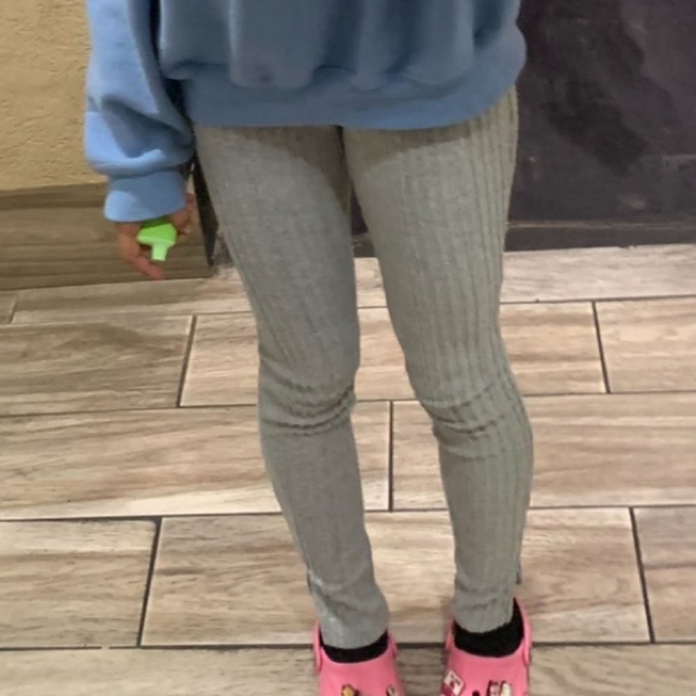Knit leggings